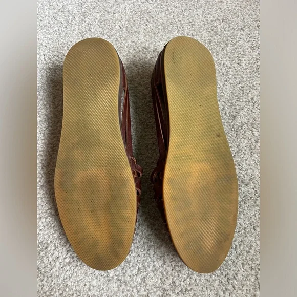 Nisolo leather huarache brandy sandals size 9 - Picture 4 of 4